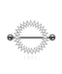 Beautiful Nipple Piercing PN-500-CR